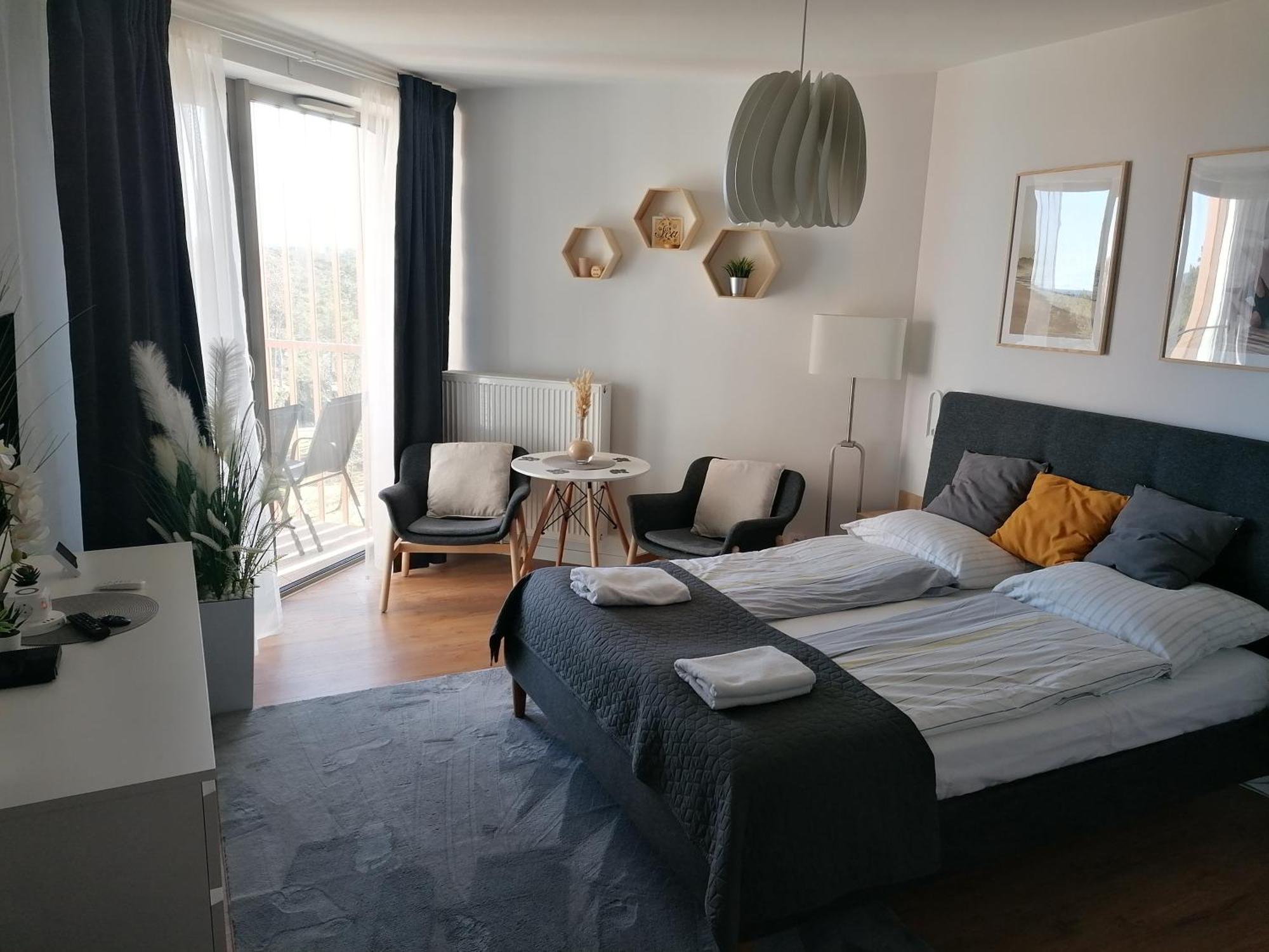 Pinea Apartament Z Widokiem Na Morze Z Basenem I Spa Przy Plazy Pobierowo Exteriér fotografie
